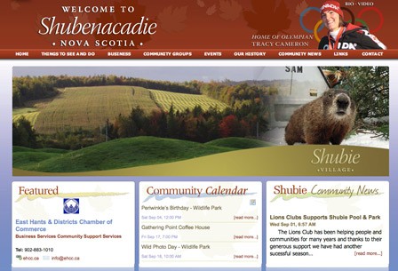 {The Village of Shubenacadie Nova Scotia}